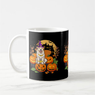 Womens Halloween Dog V-Neck T-Shirt3 Coffee Mug