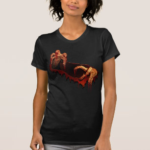 Women's Halloween T-Shirt Horror Zombie Undead Tee