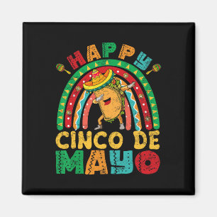 Womens Happy Cinco De Mayo Mexican Fiesta 5 De May Magnet