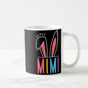 Womens Happy Easter Day 2023 Hoppy Mimi Bunny Funn Coffee Mug