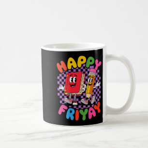 Womens Happy Friday Fri-yay Teacher School Meme V- Coffee Mug