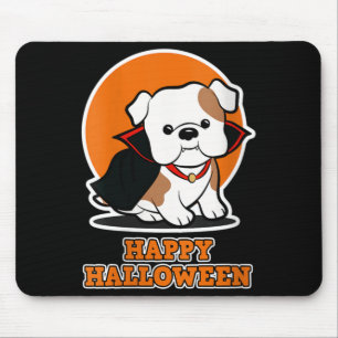 Womens Happy Halloween For Dog Lover - Vampire Dog Mouse Pad