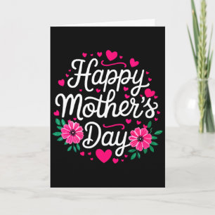 Womens happy mother's day shirt women mum grandmaW Card