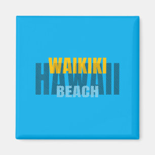 Womens Hawaii Waikiki Beach Waikiki Beach Hawaii Magnet