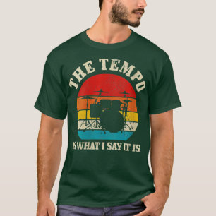 Womens he empo Is What I Say It Is Funny Vintage D T-Shirt