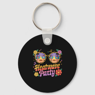 Womens heatwave party sunglasses campfire beach key ring