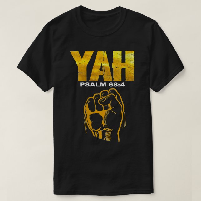 Womens Hebrew Israelite Yah Clothing Yahweh Gift V T-Shirt (Design Front)