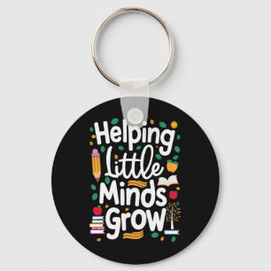 Women's Helping Little Minds Grow Back To School A Key Ring