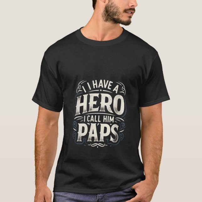 Womens Hero Dad Father s Day Gift From Daughter So T-Shirt (Front)