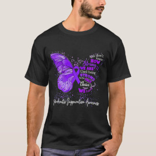 Womens Hidradenitis Suppurativa Awareness Purple B T-Shirt