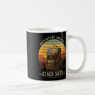 Womens Hiking Adventure Hike Blockchain Sats Freed Coffee Mug