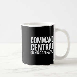 Womens Hiking Central Humour V-neck Coffee Mug