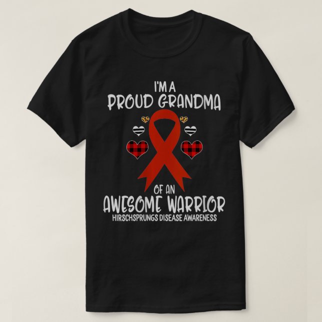 Womens Hirschsprungs Disease Awareness I'm Proud G T-Shirt (Design Front)