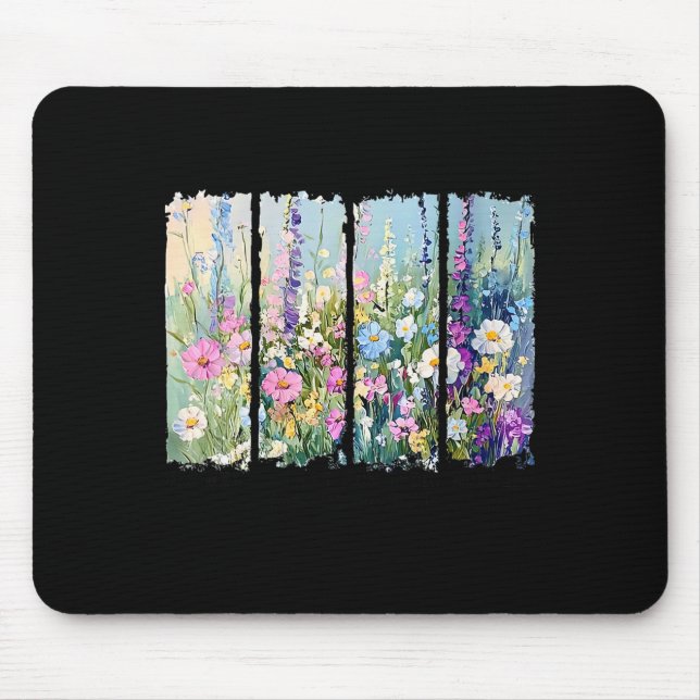 Womens His Mercies Are New Every Morning Wildflowe Mouse Pad (Front)