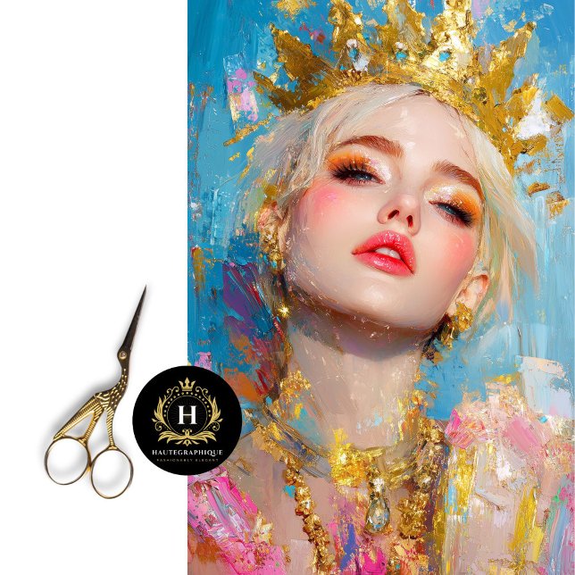 Womens History Month Abstract Queen Decoupage Tissue Paper (Creator Uploaded)