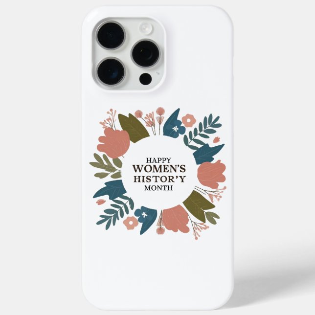 Women's History Month Case-Mate iPhone Case (Back)