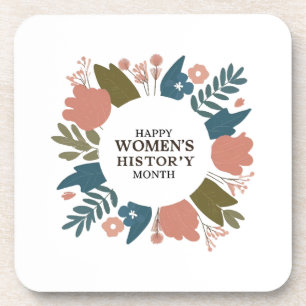 Women's History Month Coaster