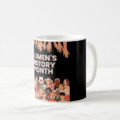 Women's History Month Coffee Mug (Front Right)