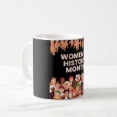 Women's History Month Coffee Mug (Front Left)