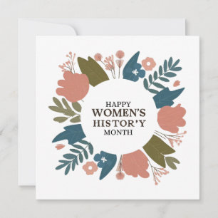Women's History Month Invitation