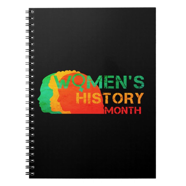 WOMEN'S HISTORY MONTH NOTEBOOK (Front)