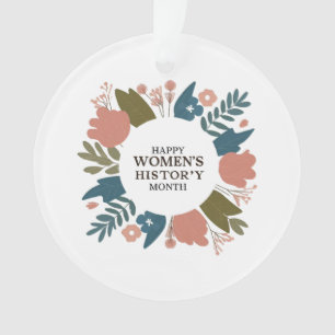 Women's History Month Ornament