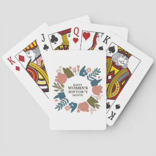 Women's History Month Playing Cards