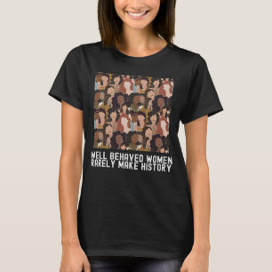 Women's History Month  Quotes Costume Family T-Shirt
