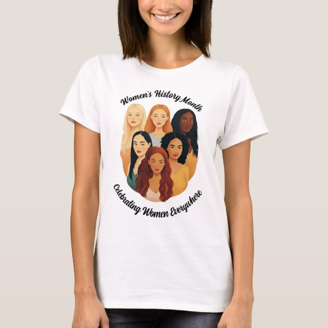 Women's History Month T-Shirt (Front)