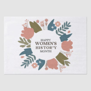 Women's History Month Tissue Paper