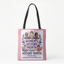 Women's History Month Tribute Tote Bag