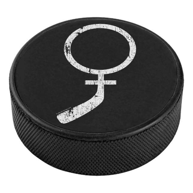Women's Hockey Puck (3/4)