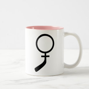 Women's Hockey Two-Tone Coffee Mug