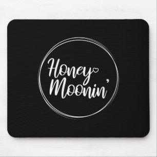 Womens Honeymoon Couple Wedding Honeymoonin Brides Mouse Pad