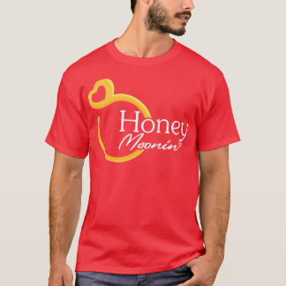 Womens Honeymoonin Honey Moonin Bride Groom Honeym T-Shirt