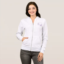 Women's Hoodie with Author Logo
