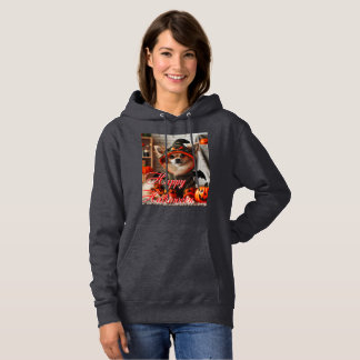 Women's Hoodies Halloween dog