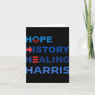 Womens Hope History Healing Harris W 2024  Card