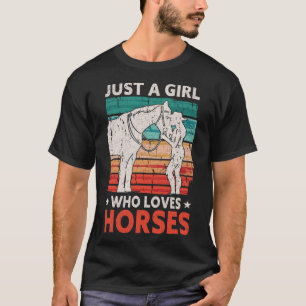 Womens Horse Riding Owner Outfit Equestrian Horse  T-Shirt