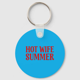 Womens Hot-Wife Summer Aesthetic Bride Era Key Ring