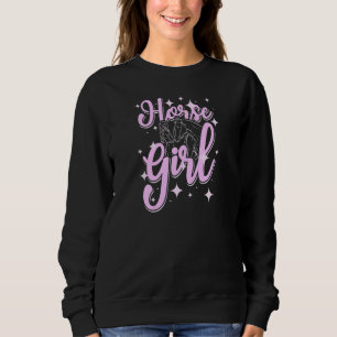 Womens Hourse girl Sweatshirt