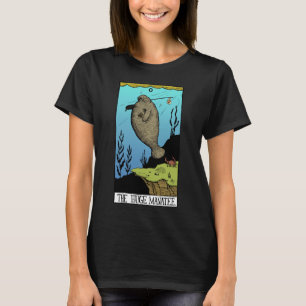Women's Huge Manatee dark T-shirt
