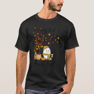Womens Humpty Had A Great Fall Autumn Joke T-Shirt