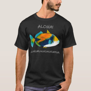 Womens Humuhumunukunukuapuaa Olelo Hawaiian Reef T T-Shirt