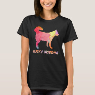 Womens Husky Dog Costume Mother s Day Siberian Hus T-Shirt