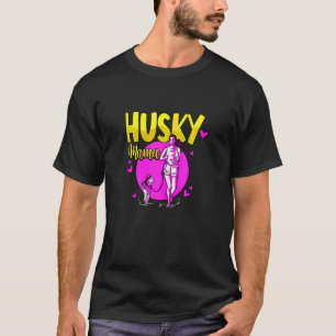 Womens Husky Dog Mama Mum Grandma Nana Mothers Day T-Shirt
