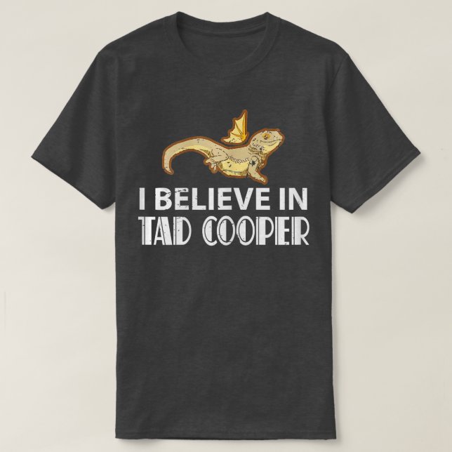 Womens I Believe In ad Cooper Funny Science  T-Shirt (Design Front)