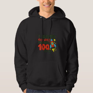 Womens I Blasted My Way Through 100 Days Teacher S Hoodie