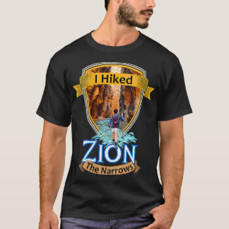 Womens I Hiked Zion The Narrows Utah River Adventu T-Shirt