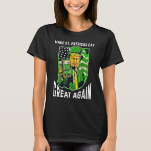 Womens I Love Day Drinking St Patricks Irish Lepre T-Shirt